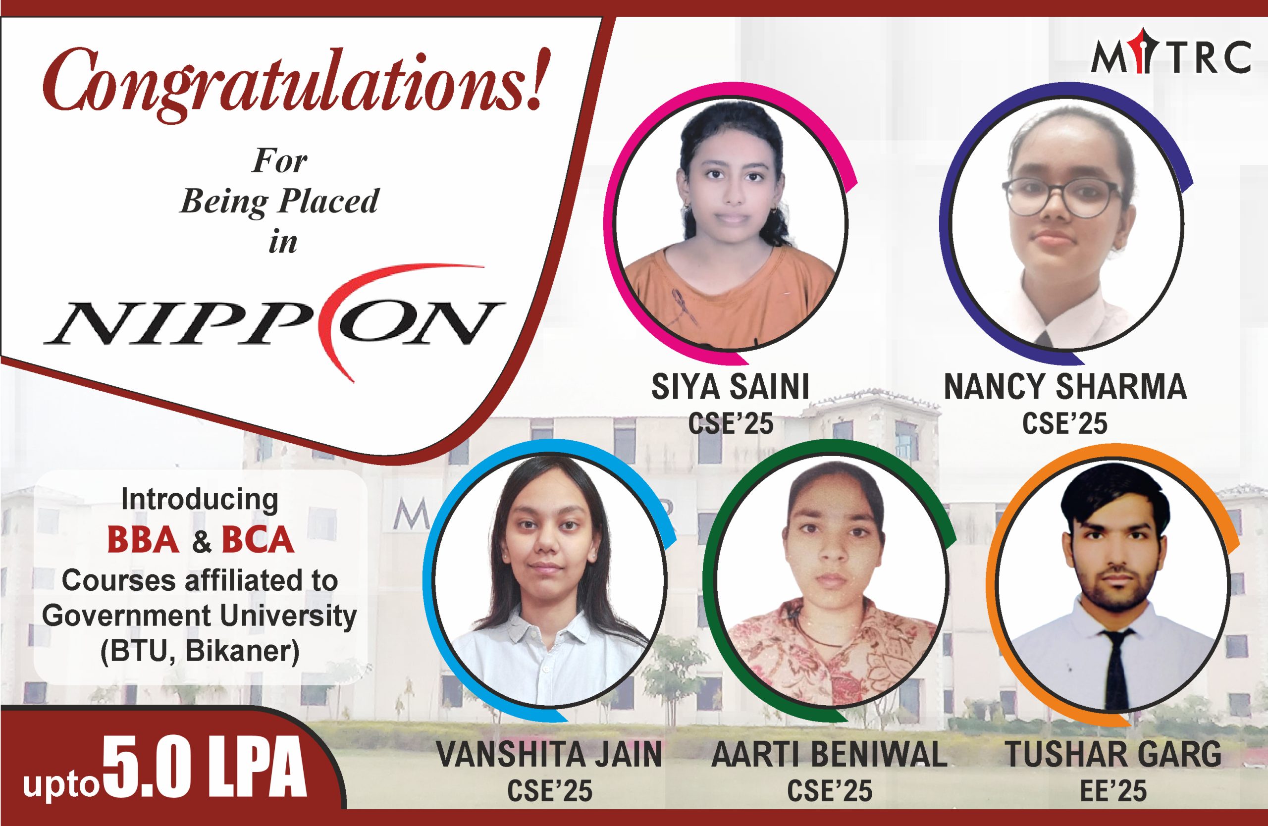 MITRC Engineering College, Alwar, Rajasthan